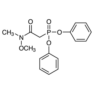 Diphenyl (N-Methoxy-N-methylcarbamoylmethyl)phosphonate&gt;95.0%(GC)1g