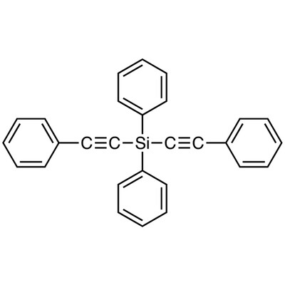 Diphenylbis(phenylethynyl)silane&gt;98.0%(GC)5g