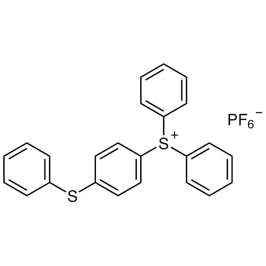 Diphenyl[4-(phenylthio)phenyl]sulfonium Hexafluorophosphate>95.0%(HPLC)(T)25g