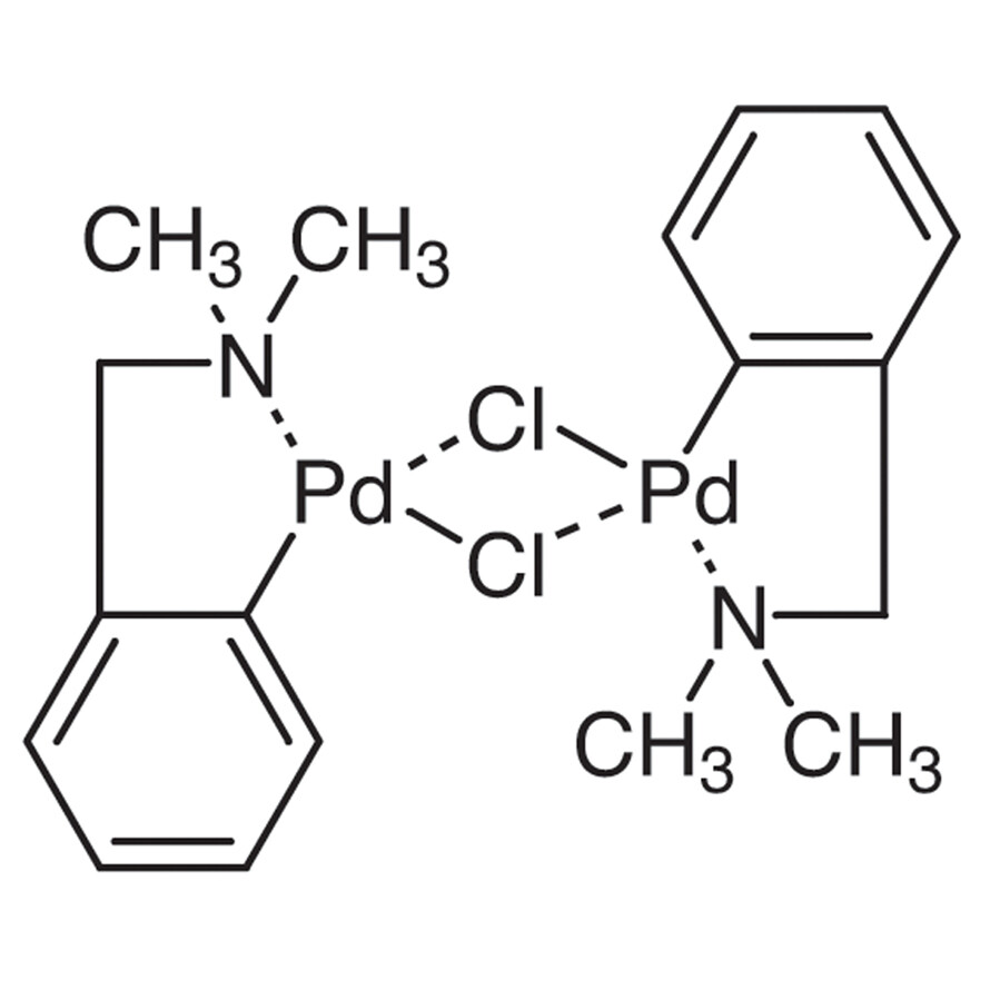 Di-mu-chlorobis[2-[(dimethylamino)methyl]phenyl-C,N]dipalladium(II)&gt;97.0%(T)1g