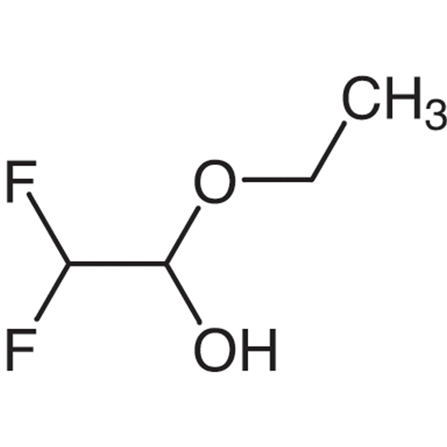 Difluoroacetaldehyde Ethyl Hemiacetal>80.0%(NMR)(qNMR)25g