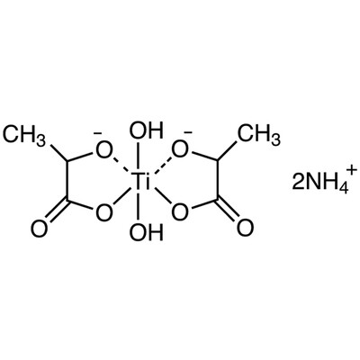 Dihydroxybis(ammonium Lactato)titanium(IV) (ca. 40% in Isopropyl Alcohol, Water)500g