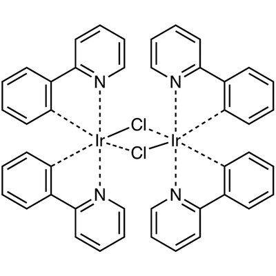 Dichlorotetrakis[2-(2-pyridinyl)phenyl]diiridium(III)&gt;98.0%(HPLC)1g