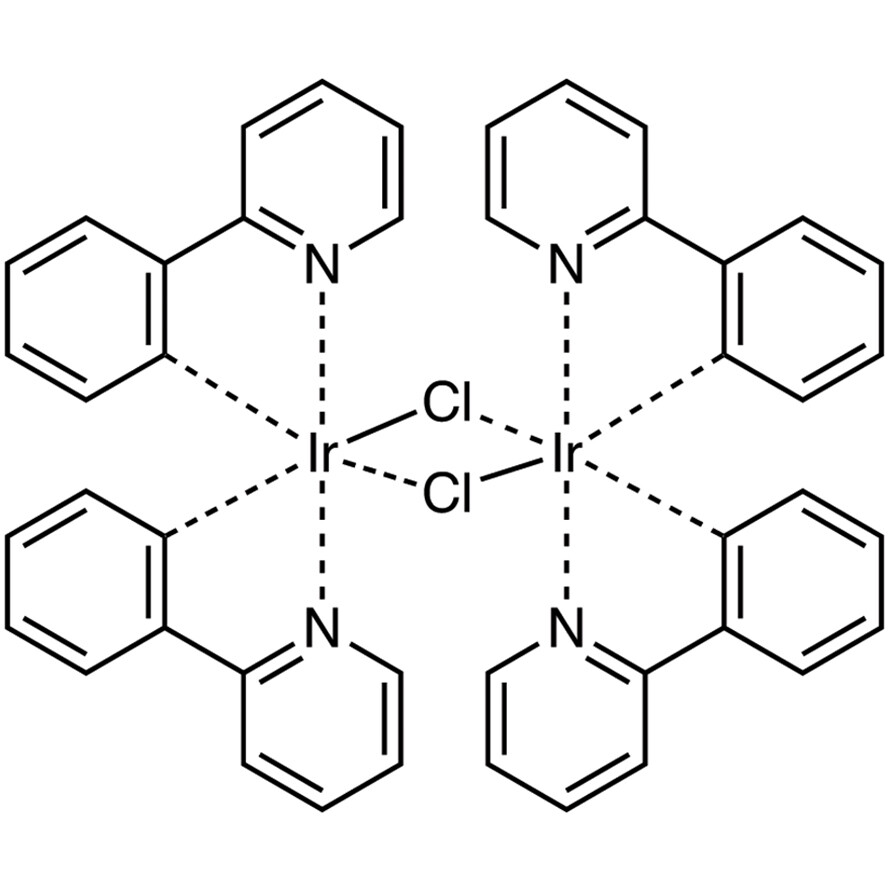 Dichlorotetrakis[2-(2-pyridinyl)phenyl]diiridium(III)&gt;98.0%(HPLC)200mg