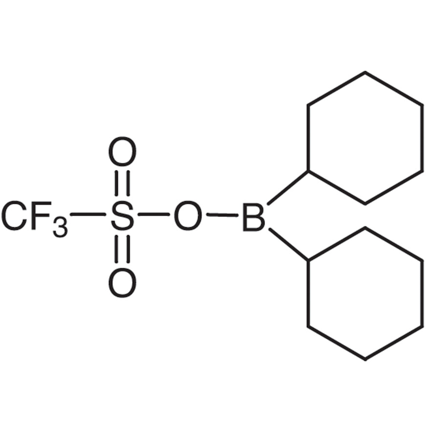 Dicyclohexyl(trifluoromethanesulfonyloxy)borane>95.0%(NMR)5g