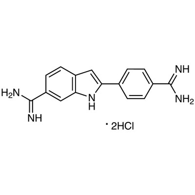 DAPI 2HCl [for Biochemical Research]&gt;90.0%(HPLC)5mg