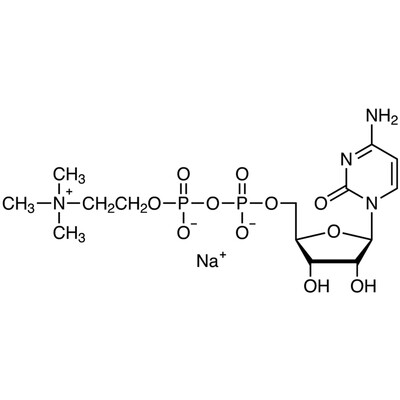 Cytidine 5&#39;-Diphosphocholine Sodium Salt&gt;98.0%(HPLC)1g