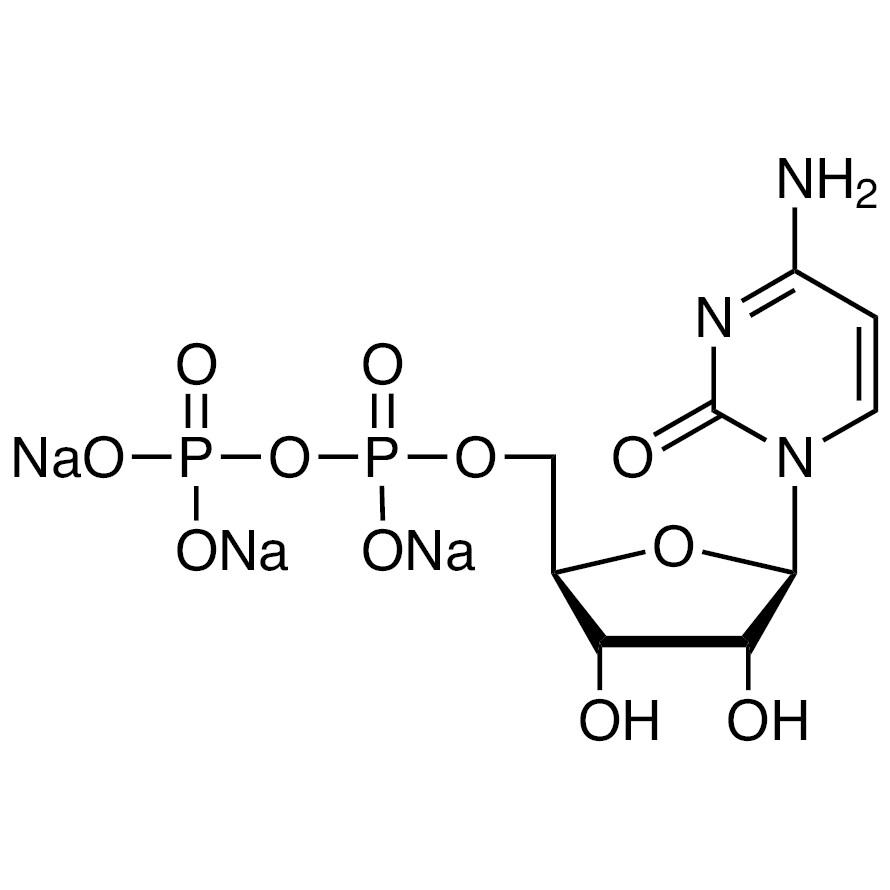 Cytidine 5&#39;-Diphosphate Trisodium Salt&gt;95.0%(HPLC)(T)100mg