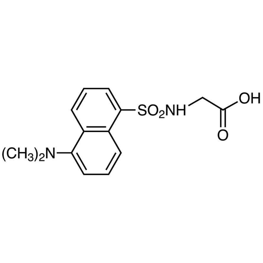 Dansylglycine [for Albumin binding assay]>98.0%(T)100mg