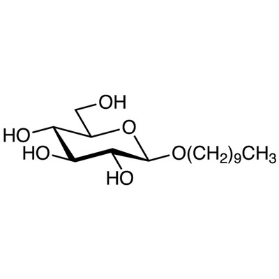 Decyl beta-D-glucopyranoside [for Biochemical Research]&gt;98.0%(GC)1g