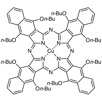 Copper(II) 5,9,14,18,23,27,32,36-Octabutoxy-2,3-naphthalocyanine&gt;97.0%(N)(T)200mg