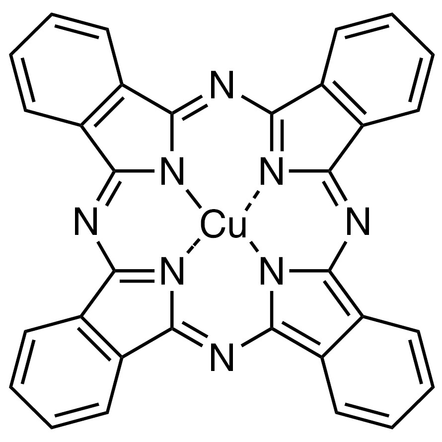 Copper(II) Phthalocyanine (purified by sublimation) [for organic electronics]&gt;99.0%(T)500mg