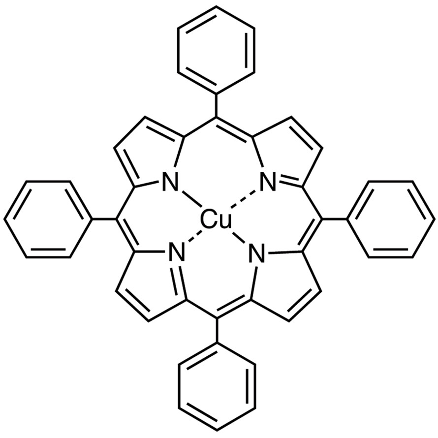 Copper(II) Tetraphenylporphyrin&gt;85.0%(T)1g