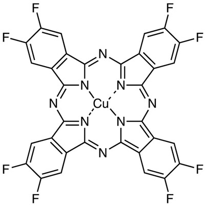 Copper(II) 2,3,9,10,16,17,23,24-Octafluorophthalocyanine (purified by sublimation)&gt;98.0%(N)(T)1g
