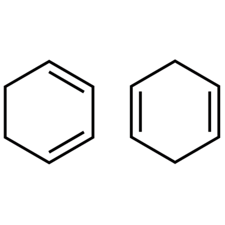 Cyclohexadiene (1,3- and 1,4- mixture) (contains 4-10% Benzene) (stabilized with BHT)>85.0%(GC)5mL