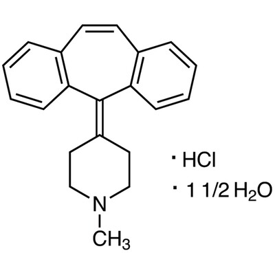 Cyproheptadine Hydrochloride Sesquihydrate&gt;98.0%(HPLC)(T)5g