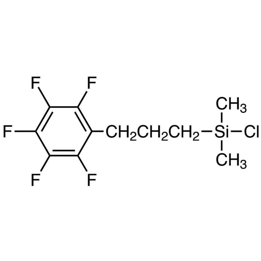 Chlorodimethyl[3-(2,3,4,5,6-pentafluorophenyl)propyl]silane&gt;95.0%(GC)5g