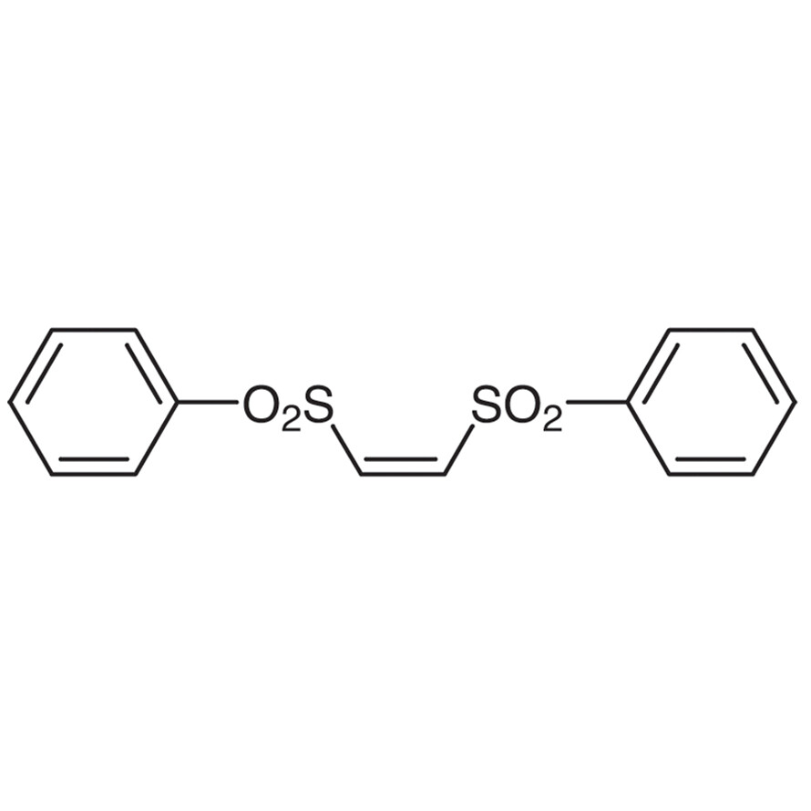 cis-1,2-Bis(phenylsulfonyl)ethylene&gt;95.0%(HPLC)5g