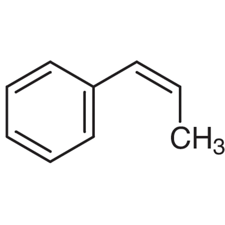 cis-beta-Methylstyrene (stabilized with TBC)>98.0%(GC)10mL