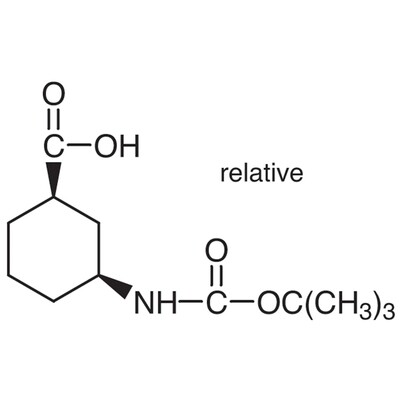 cis-3-(tert-Butoxycarbonylamino)cyclohexanecarboxylic Acid&gt;97.0%(T)5g