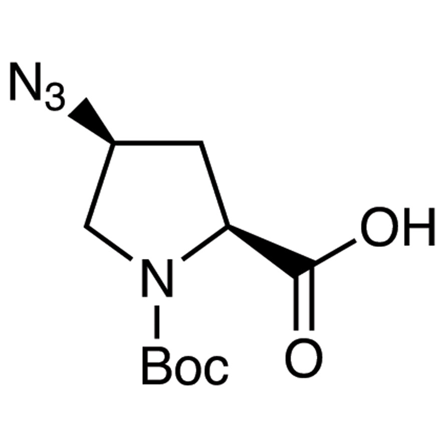 cis-4-Azido-N-(tert-butoxycarbonyl)-L-proline&gt;98.0%(HPLC)(T)50mg
