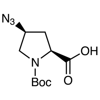 cis-4-Azido-N-(tert-butoxycarbonyl)-L-proline&gt;98.0%(HPLC)(T)50mg