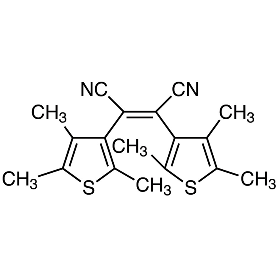 cis-1,2-Dicyano-1,2-bis(2,4,5-trimethyl-3-thienyl)ethene&gt;98.0%(N)5g
