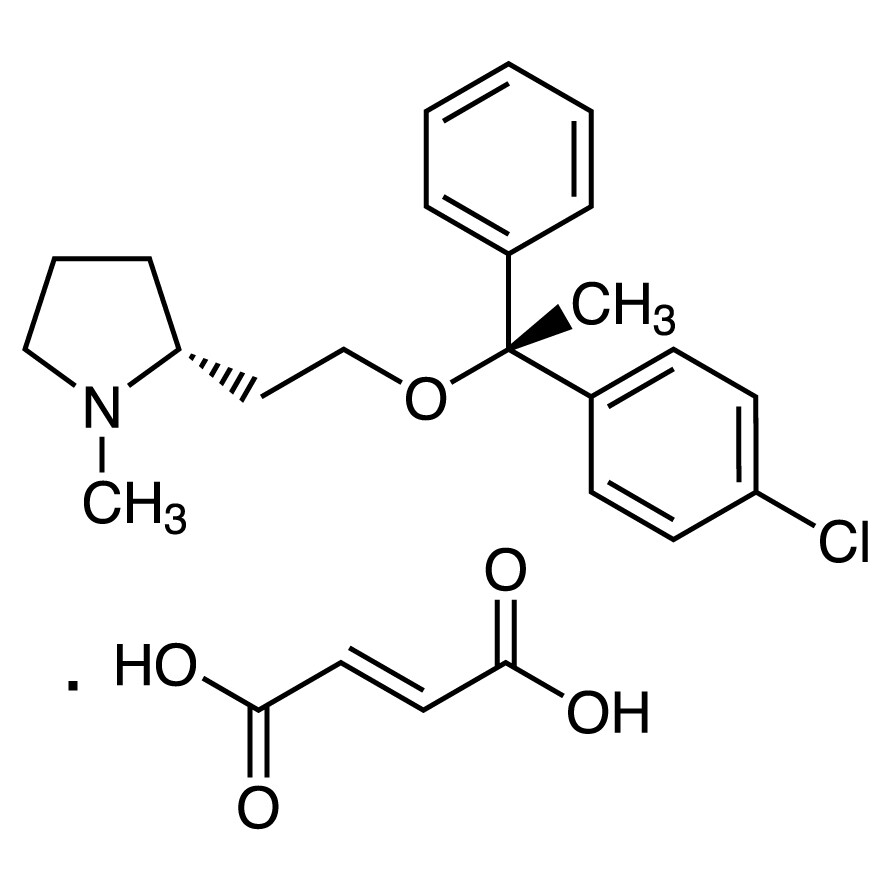 Clemastine Fumarate&gt;98.0%(HPLC)(T)250mg