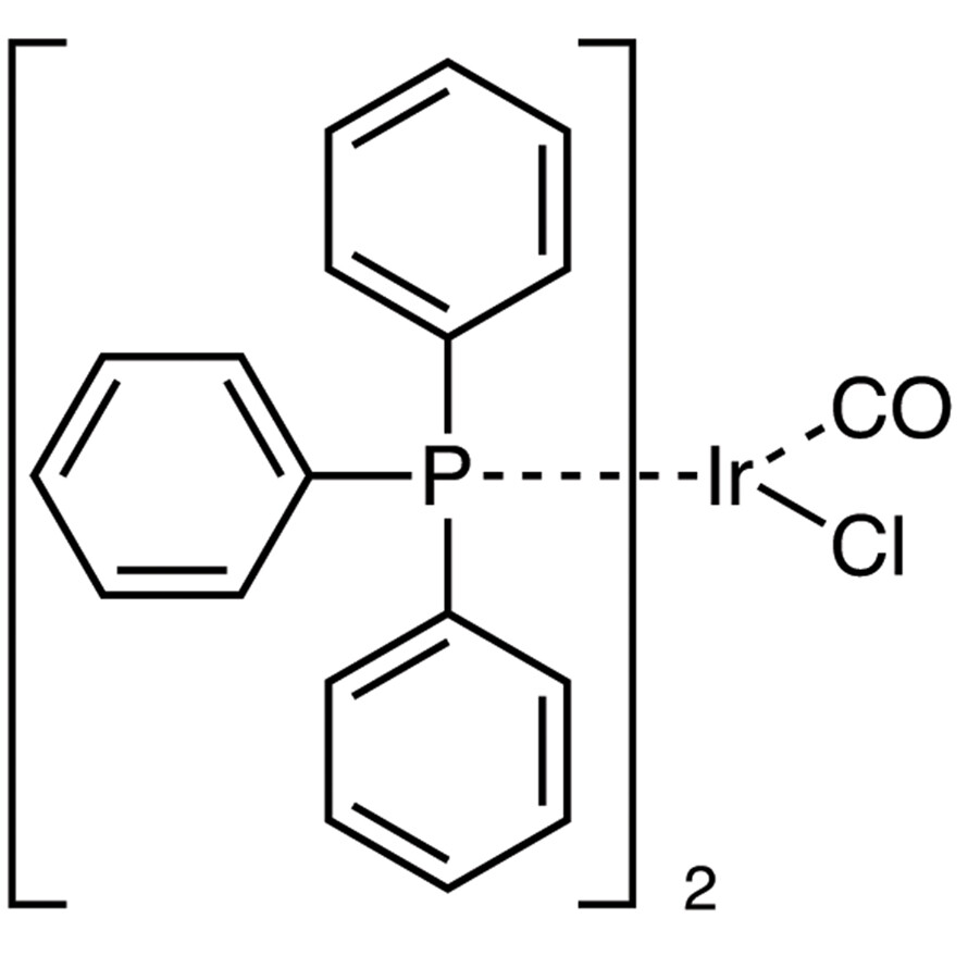 Carbonylchlorobis(triphenylphosphine)iridium(I)>95.0%(T)200mg