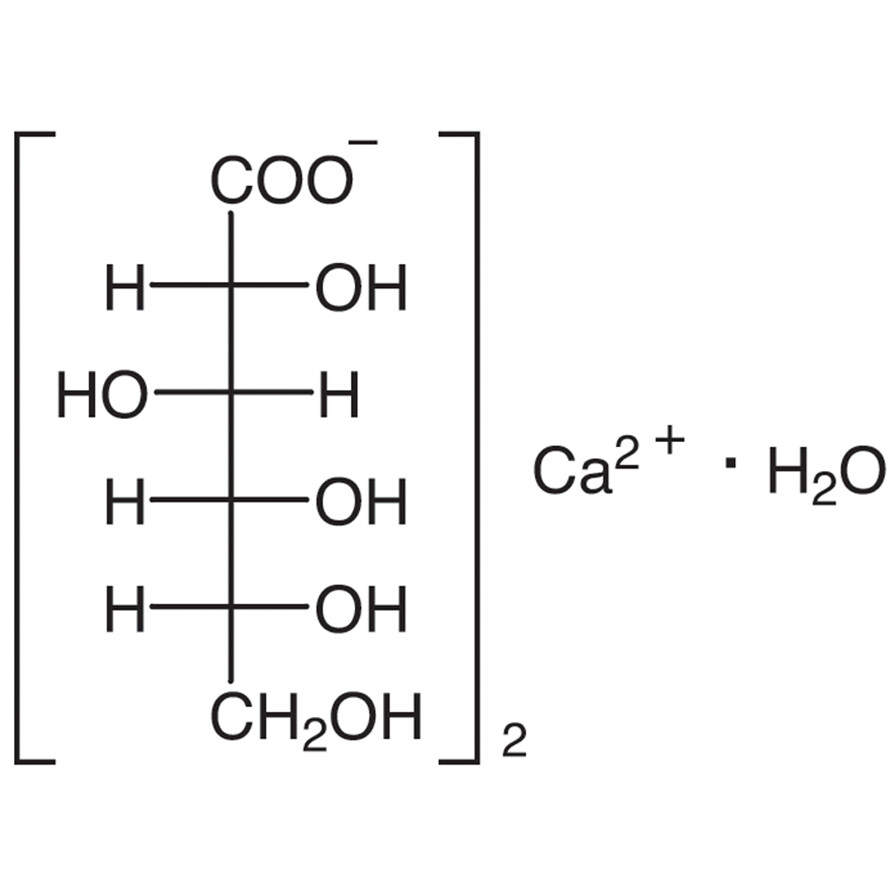 Calcium Gluconate Monohydrate&gt;98.0%(T)500g