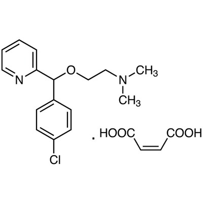 Carbinoxamine Maleate&gt;98.0%(HPLC)(T)25g