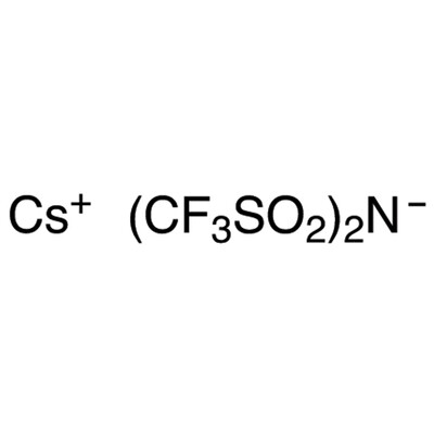 Cesium(I) Bis(trifluoromethanesulfonyl)imide&gt;98.0%(T)5g