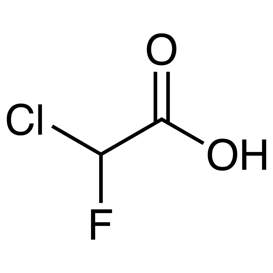 Chloro(fluoro)acetic Acid&gt;98.0%(GC)(T)1g