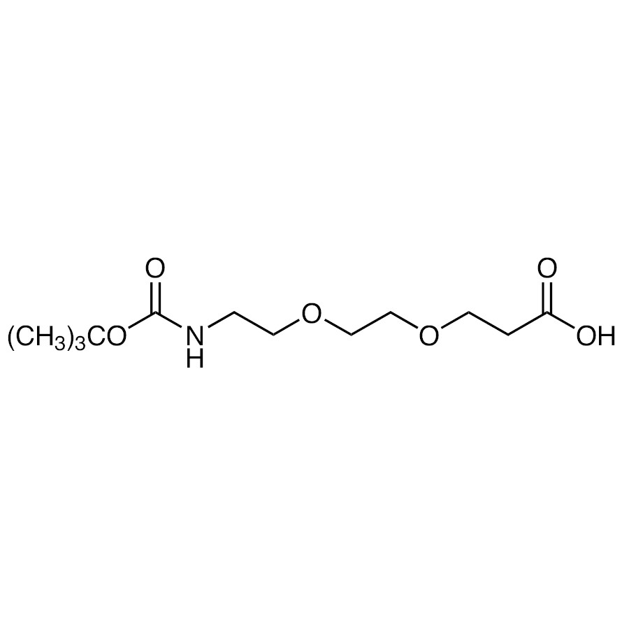 Boc-NH-PEG2-acid&gt;95.0%(HPLC)250mg