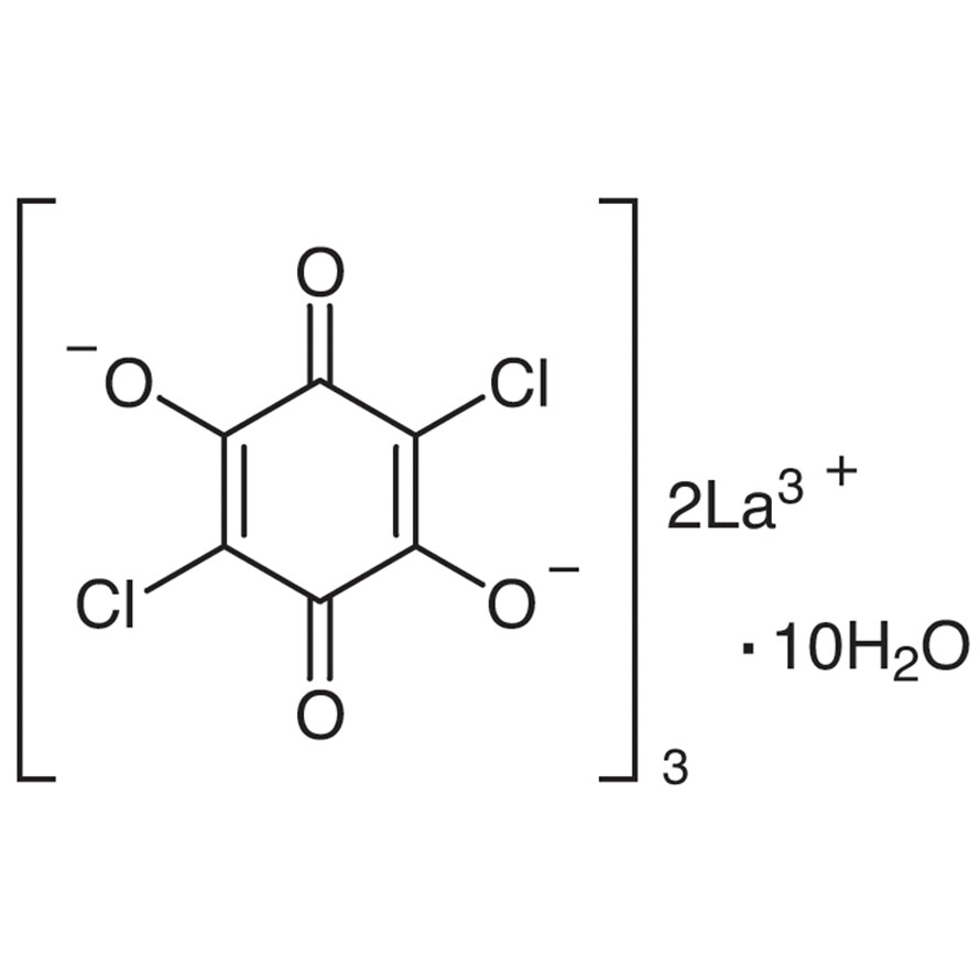 Chloranilic Acid Lanthanum(III) Salt Decahydrate&gt;98.0%(T)25g