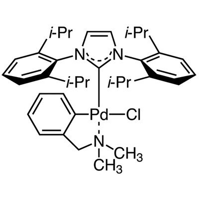 Chloro[[1,3-bis(2,6-diisopropylphenyl)imidazol-2-ylidene](N,N-dimethylbenzylamine)palladium(II)]&gt;97.0%(T)200mg
