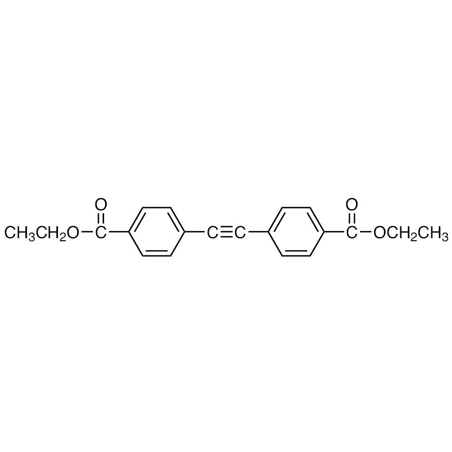 Bis[4-(ethoxycarbonyl)phenyl]acetylene&gt;95.0%(GC)250mg