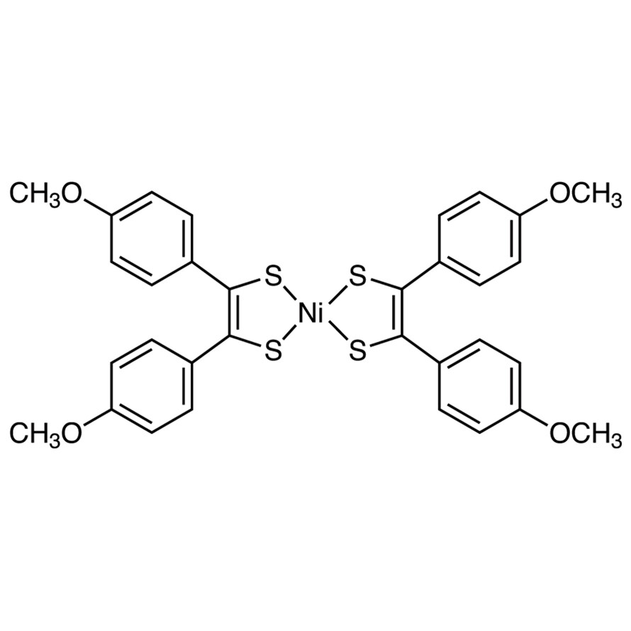 Bis[4,4&#39;-dimethoxy(dithiobenzil)]nickel(II)&gt;98.0%(HPLC)1g