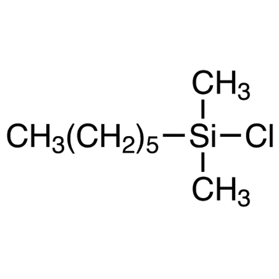 Chloro(hexyl)dimethylsilane&gt;96.0%(GC)25mL
