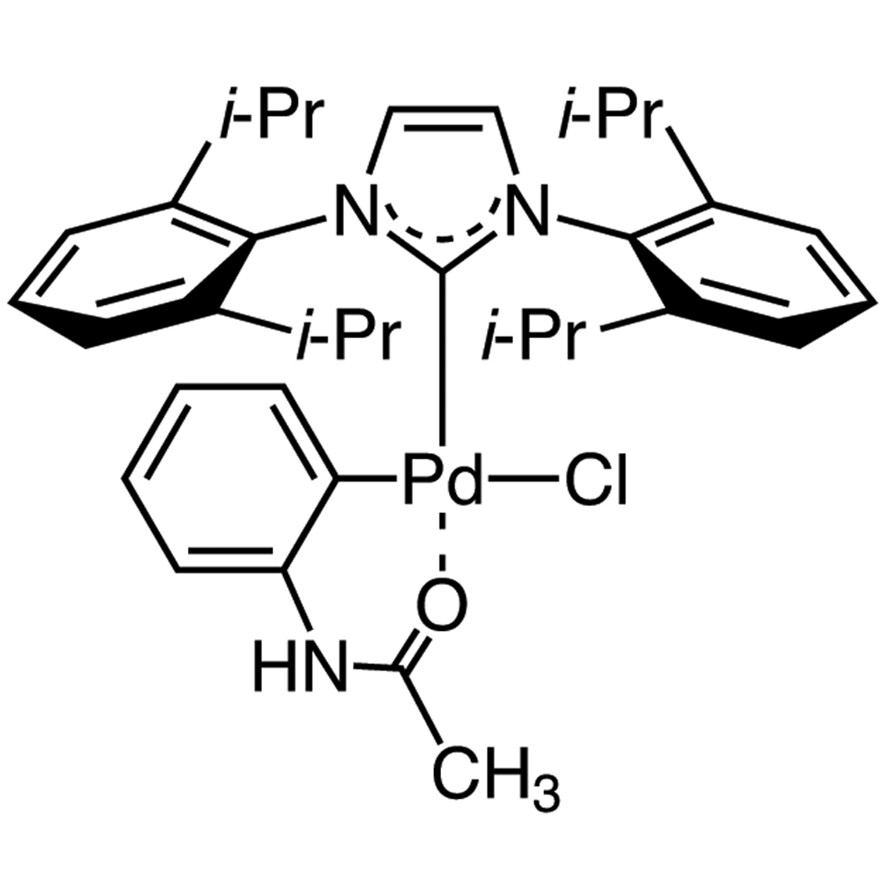 Chloro[[1,3-bis(2,6-diisopropylphenyl)imidazol-2-ylidene](acetanilide)palladium(II)]>98.0%(T)200mg