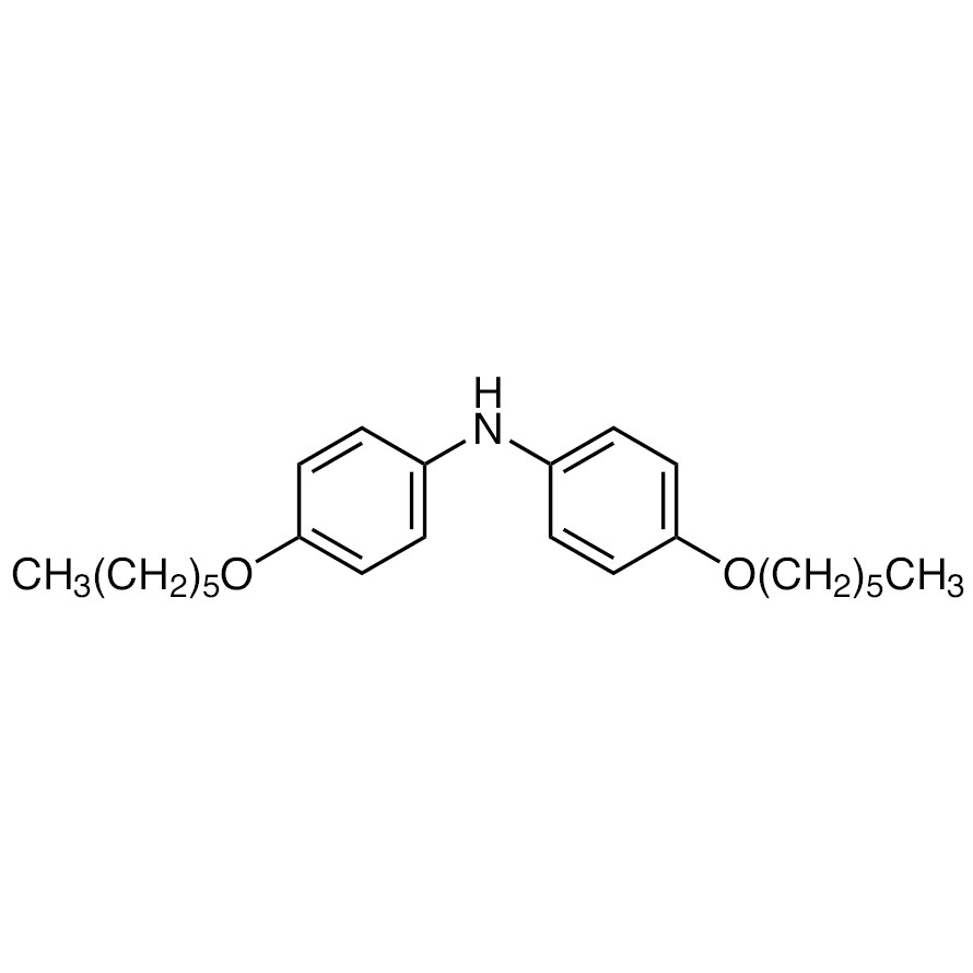 Bis[4-(hexyloxy)phenyl]amine&gt;98.0%(GC)(T)1g