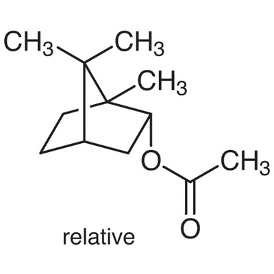 Bornyl Acetate (contains ca. 20% Isobornyl Acetate)&gt;70.0%(GC)25mL