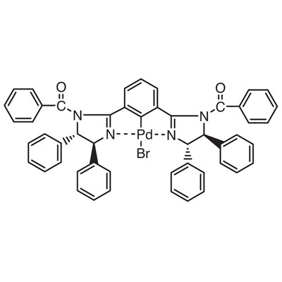 Bromo[[1,3-bis[(4S,5S)-1-benzoyl-4,5-diphenyl-2-imidazolin-2-yl]benzene]palladium(II)]100mg