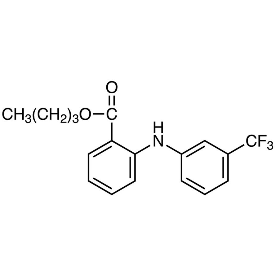 Butyl 2-[[3-(Trifluoromethyl)phenyl]amino]benzoate>98.0%(HPLC)(N)1g