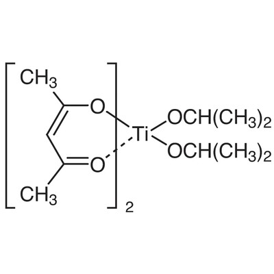 Bis(2,4-pentanedionato)bis(2-propanolato)titanium(IV) (75% in Isopropyl Alcohol)25g