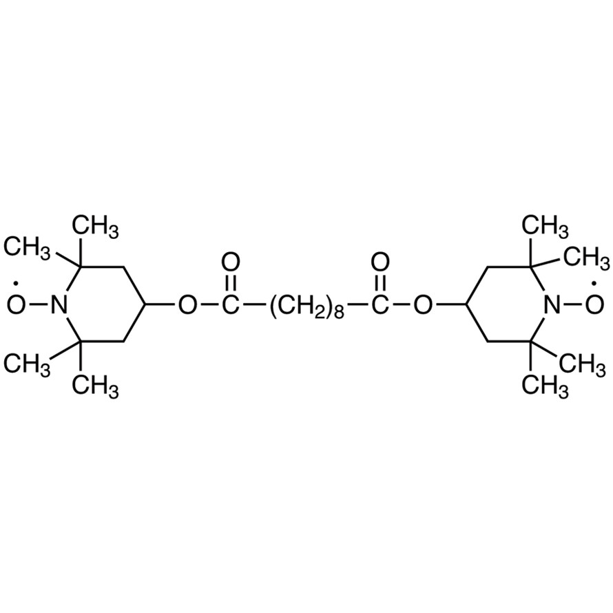 Bis(2,2,6,6-tetramethyl-4-piperidyl-1-oxyl) Sebacate&gt;98.0%(T)5g
