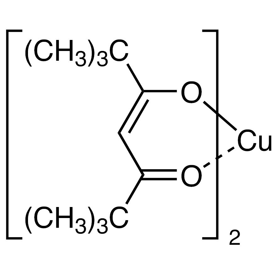 Bis(2,2,6,6-tetramethyl-3,5-heptanedionato)copper(II)&gt;98.0%(T)5g