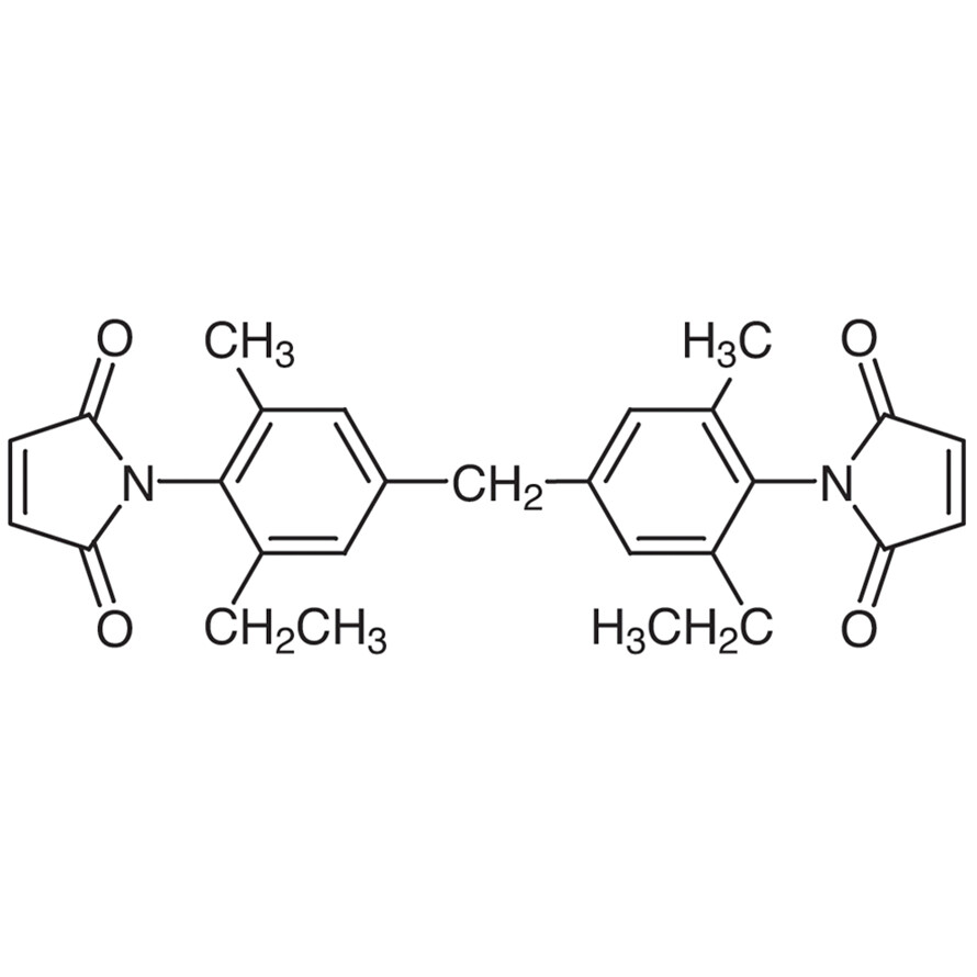 Bis(3-ethyl-5-methyl-4-maleimidophenyl)methane>98.0%(N)100g
