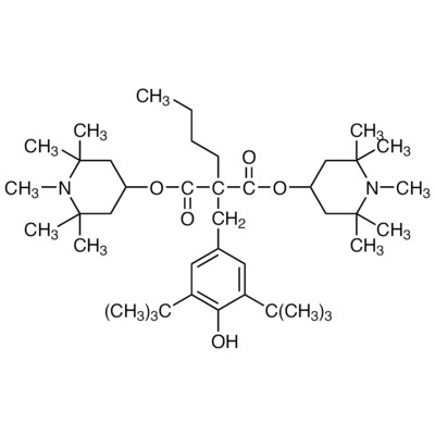Bis(1,2,2,6,6-pentamethyl-4-piperidyl) Butyl(3,5-di-tert-butyl-4-hydroxybenzyl)malonate&gt;98.0%(HPLC)25g