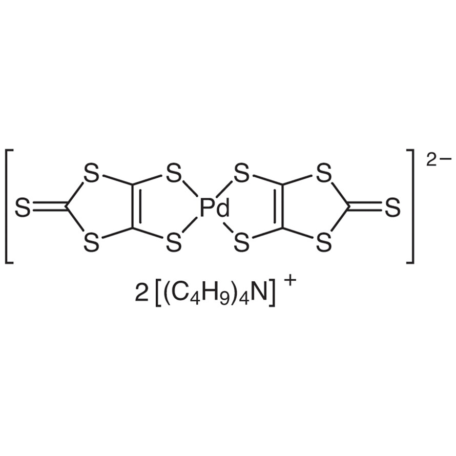 Bis(tetrabutylammonium) Bis(1,3-dithiole-2-thione-4,5-dithiolato)palladium(II)&gt;90.0%(T)100mg